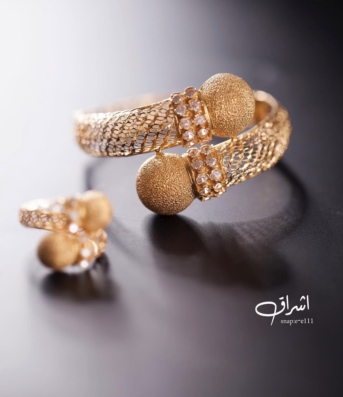 المجوهرات والإكسسوارات — عمل تصوير بعدسة إشراق الصقر