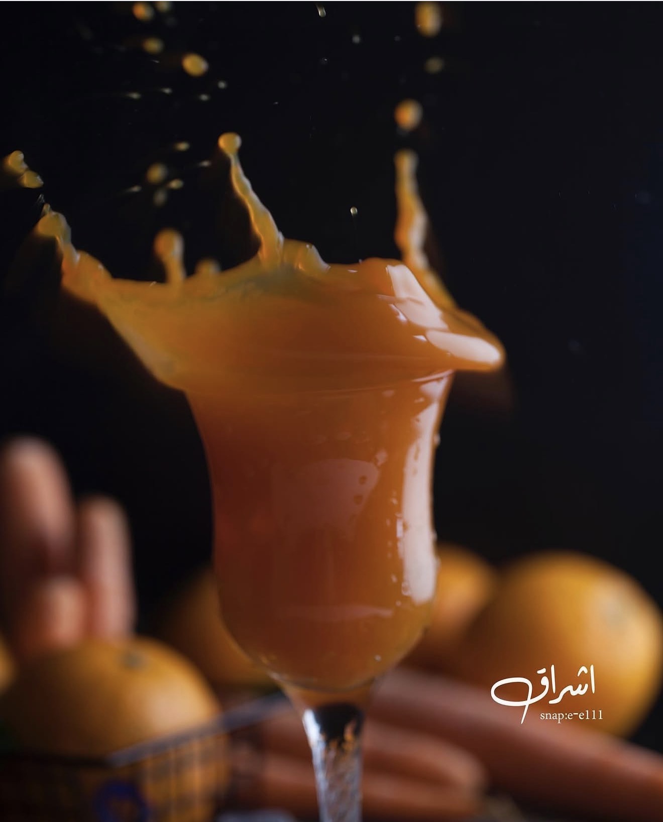 الأطعمة والمشروبات — عمل تصوير بعدسة إشراق الصقر